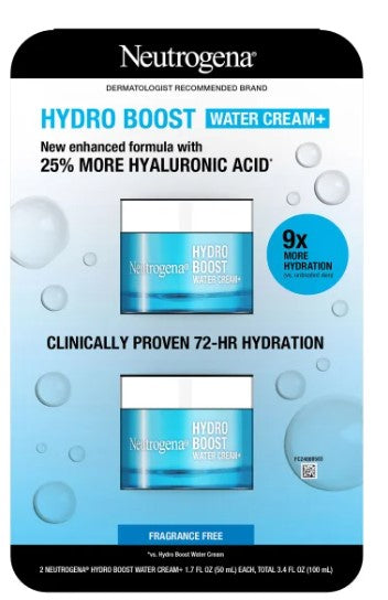 Vital Radiance: Neutrogena Hydro Boost 72Hr skin hydration protection