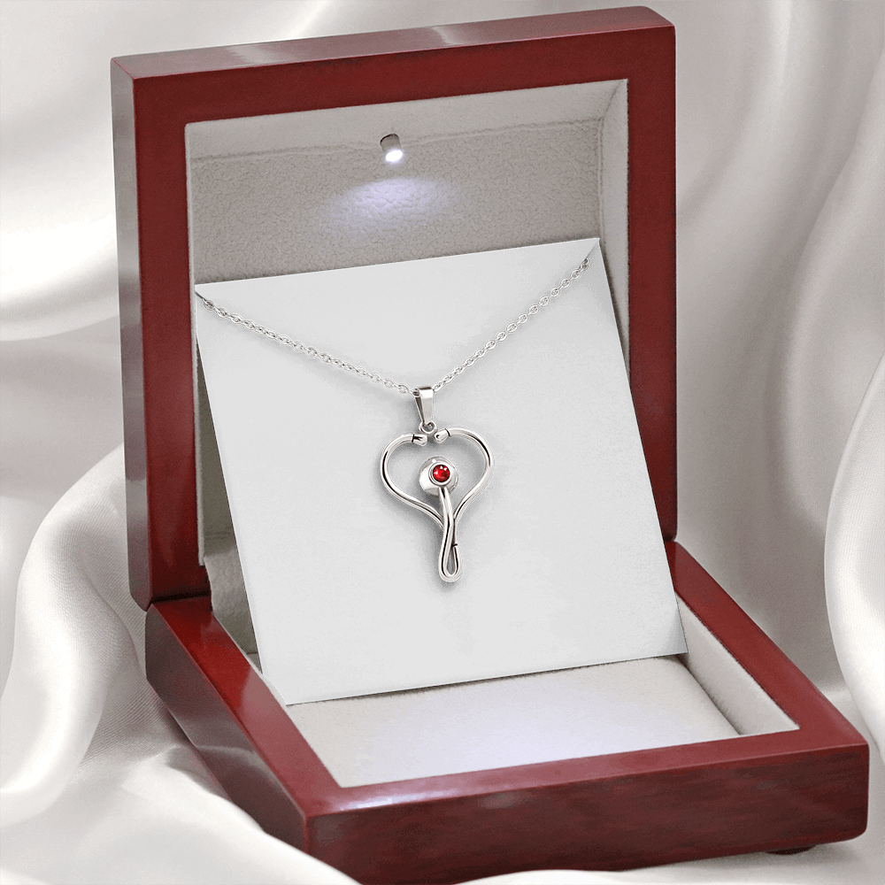 Vital Radiance's Heartbeat Necklace - A Tribute to Your Healthcare Hero