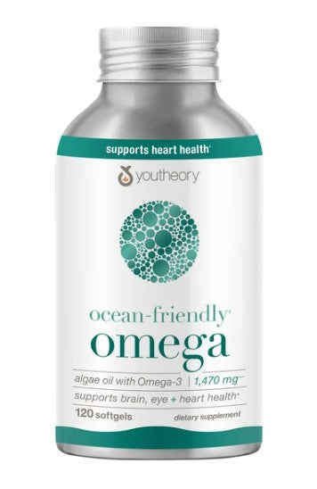 Youtheory Ocean Friendly Omega by Vital Radiance - The Ultimate Vegan Wellness Boost