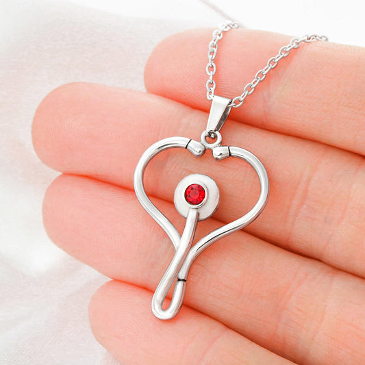 Vital Radiance's Heartbeat Necklace - A Tribute to Your Healthcare Hero